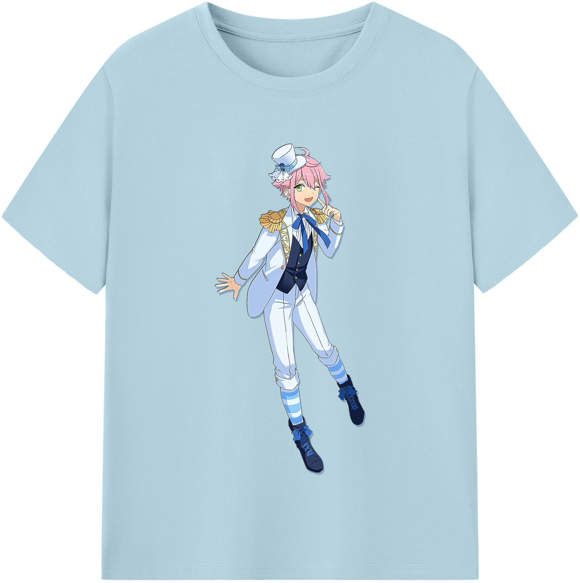 （画像用） あんさんぶるスターズ! Ensemble Stars 綿100％半袖Tシャツ（フロントプリント）